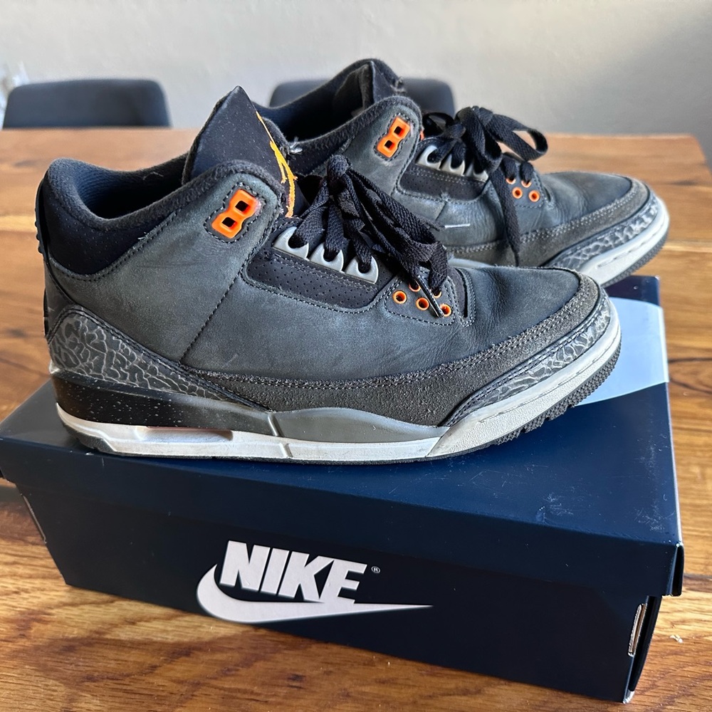 Air Jordan Retro 3 Fear pack size 7.5 mens